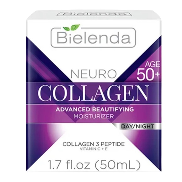 Bielenda Neuro Collagen Advanced Beautifying Moisturizer Day/Night 1.7 oz. - Picture 1 of 5